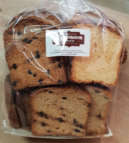 Biscotte aux pépites de chocolat - 250g.